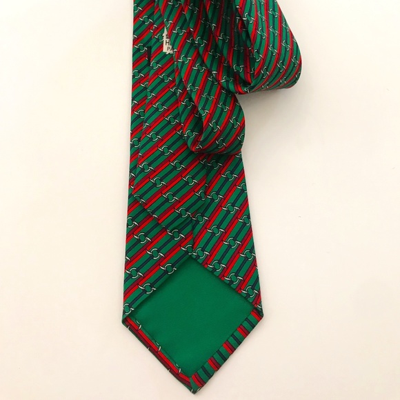 Vintage HERMÈS 100% Silk Tie - In EXCELLENT condition - Rare Pattern - Picture 3 of 4